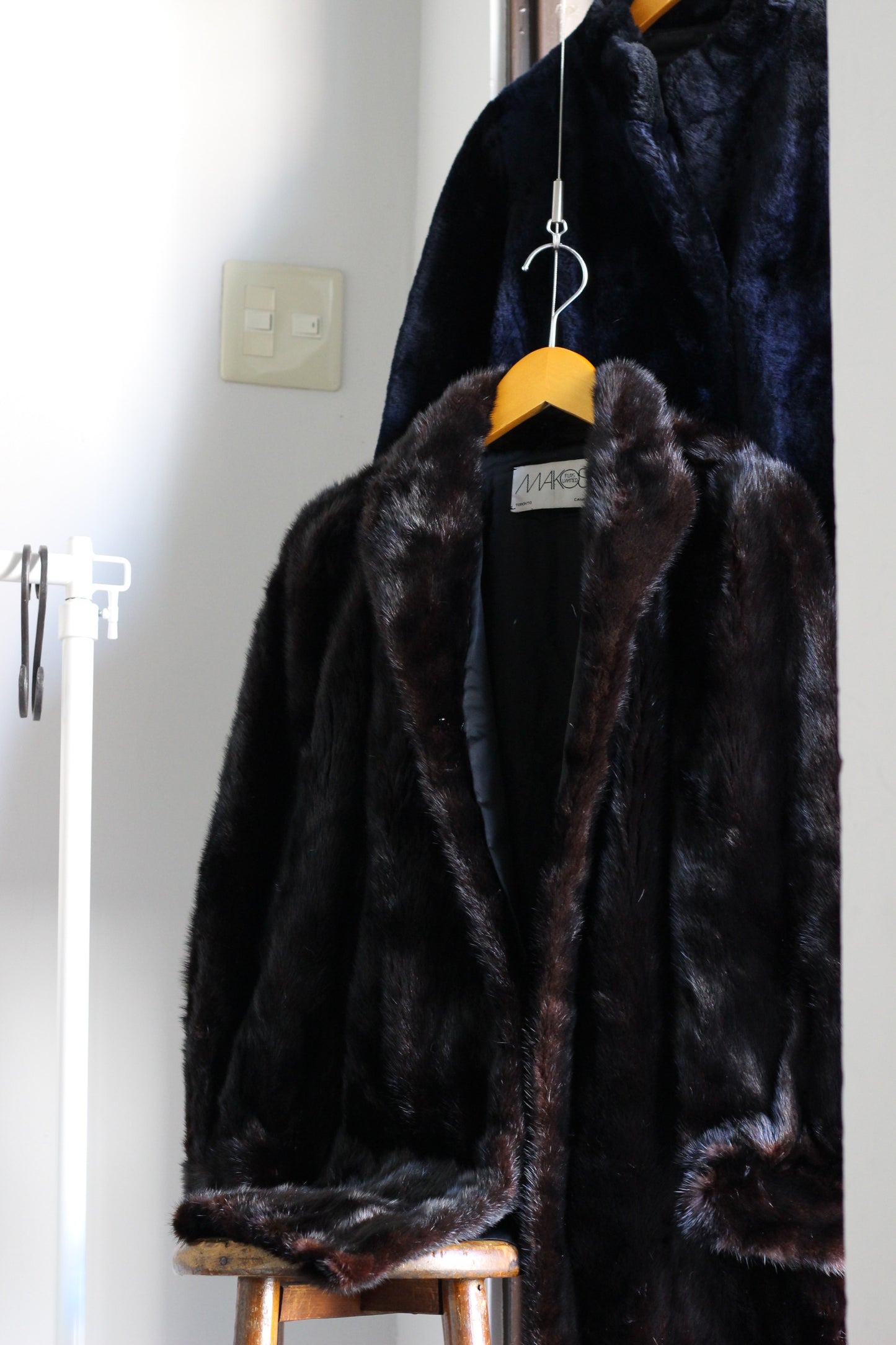 Vintage Made In Spain & Canada Fur Jacket x2点