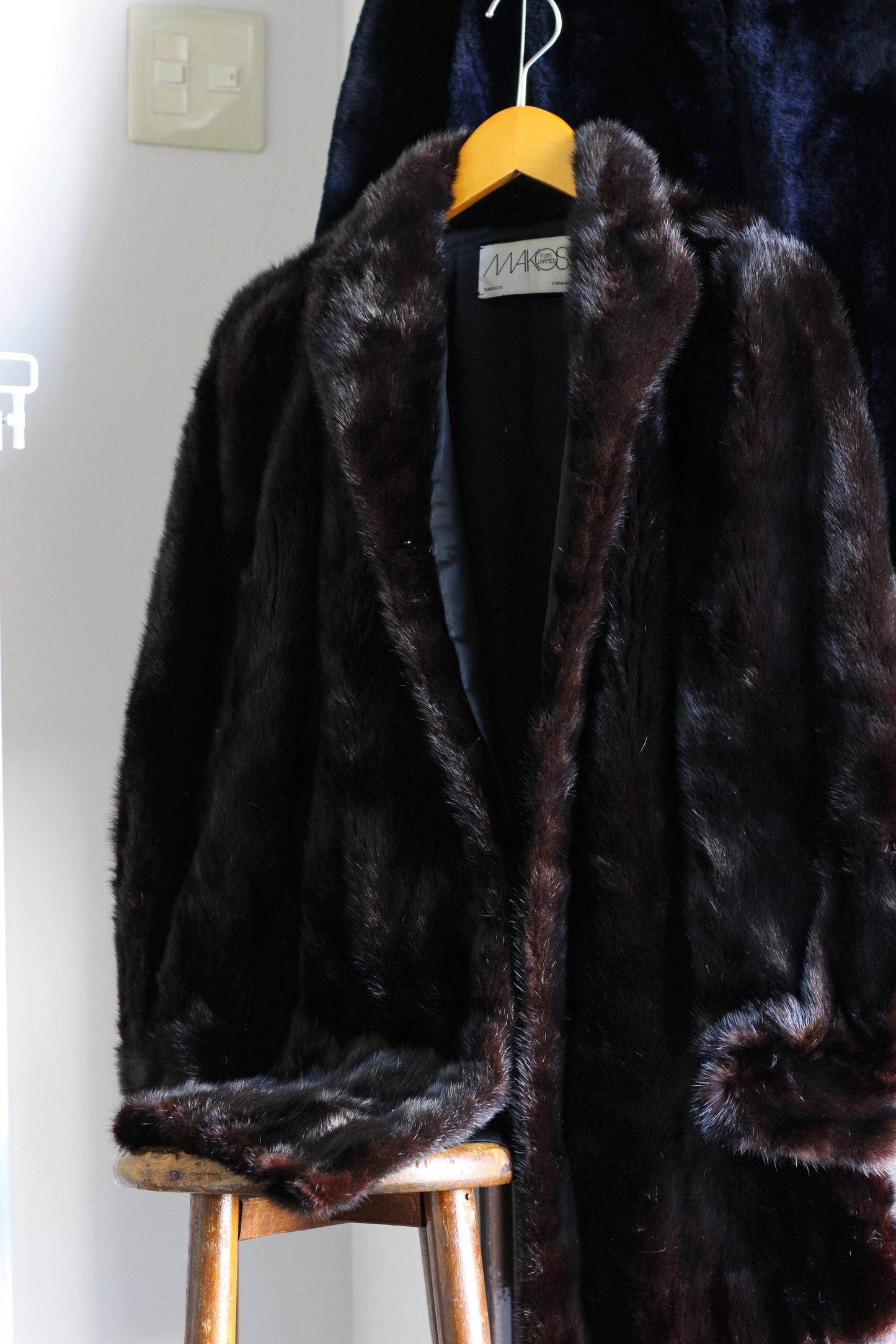Vintage Made In Spain & Canada Fur Jacket x2点