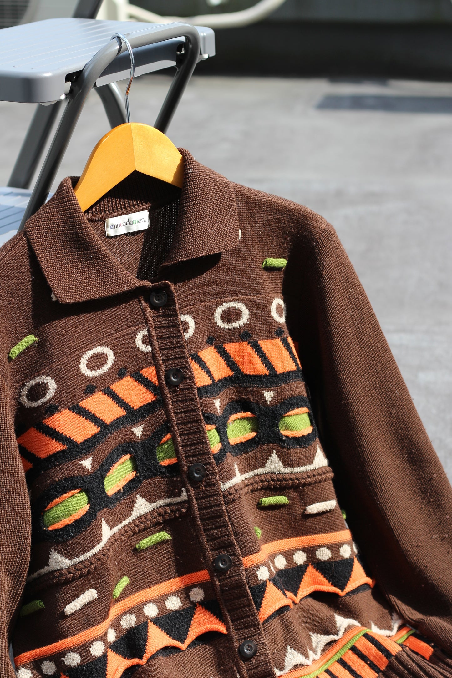 Women's Geometric Knit Cardigan x2点