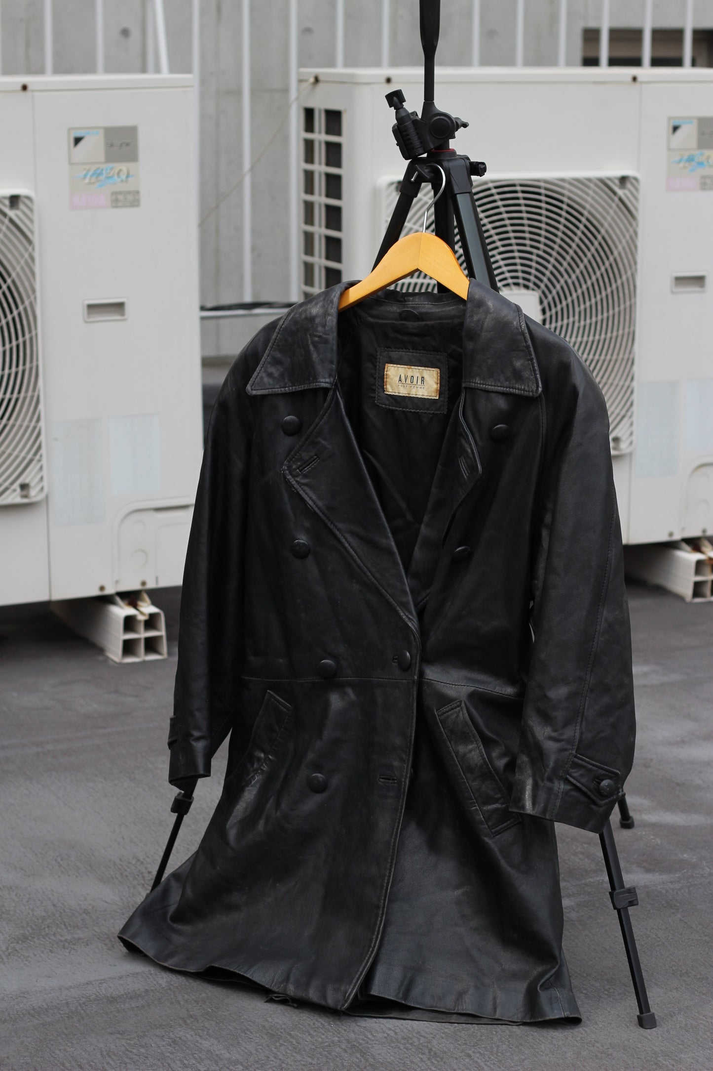 Women's Vintage Lamb Leather Coat x2点