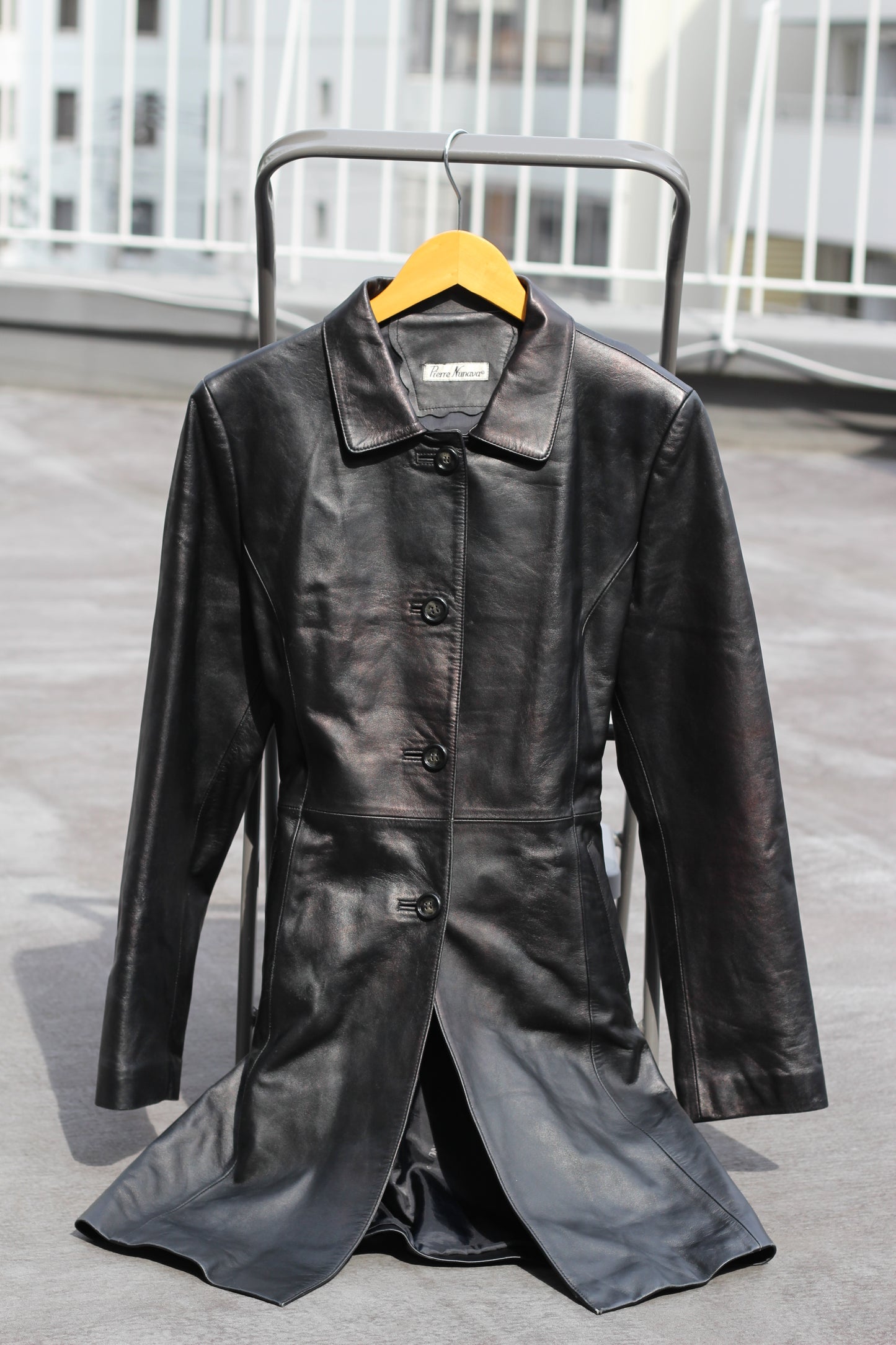 Women's Vintage Lamb Leather Coat x2点