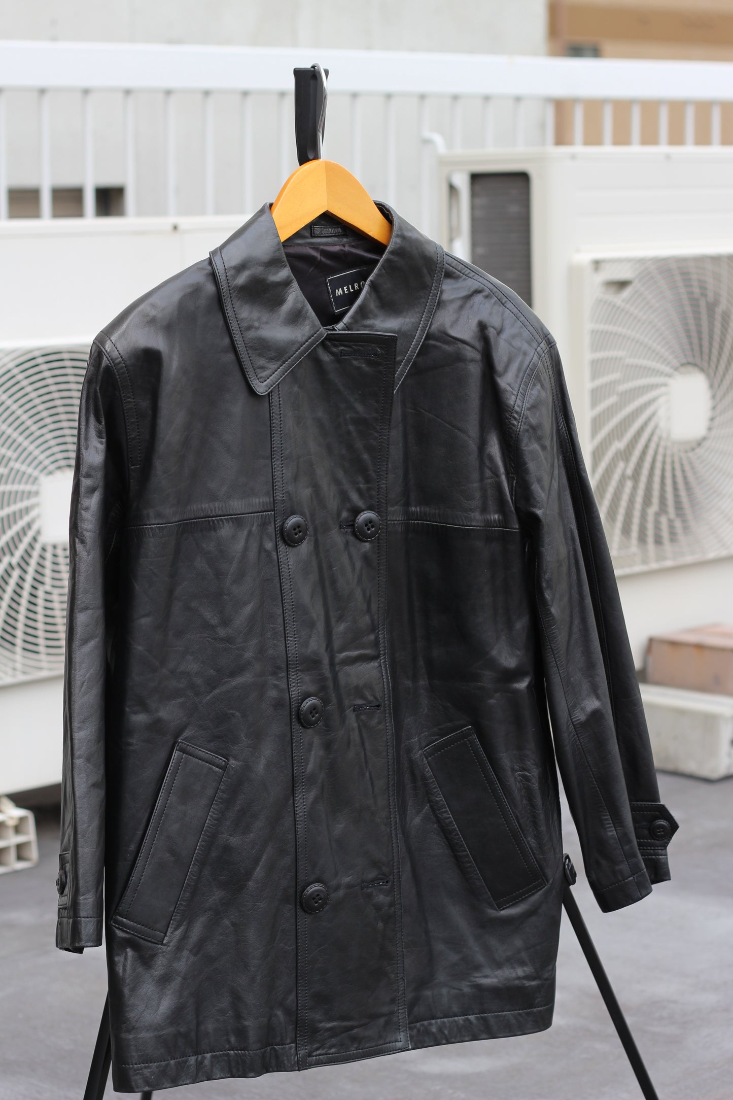 Women's Vintage Leather Coat x2点