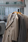 Women's Angora & Merino Wool 100% Beige & Gray Coat x3点