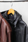 Men's Vintage Import Leather Jacket x5点