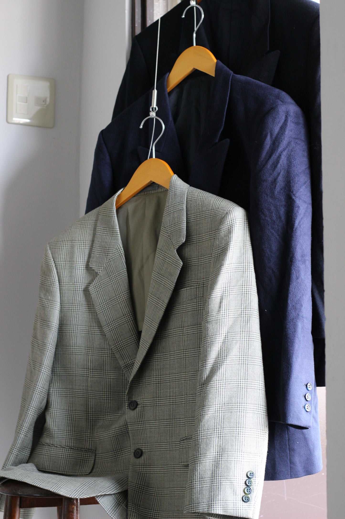 Men's Old Dunhill Cashmere & Wool Tailored Jacket x3点