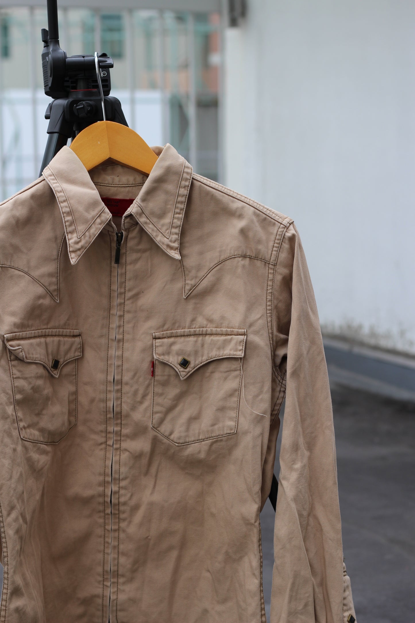 Men's Vintage Levi's & Big John Red Western Shirt x4点