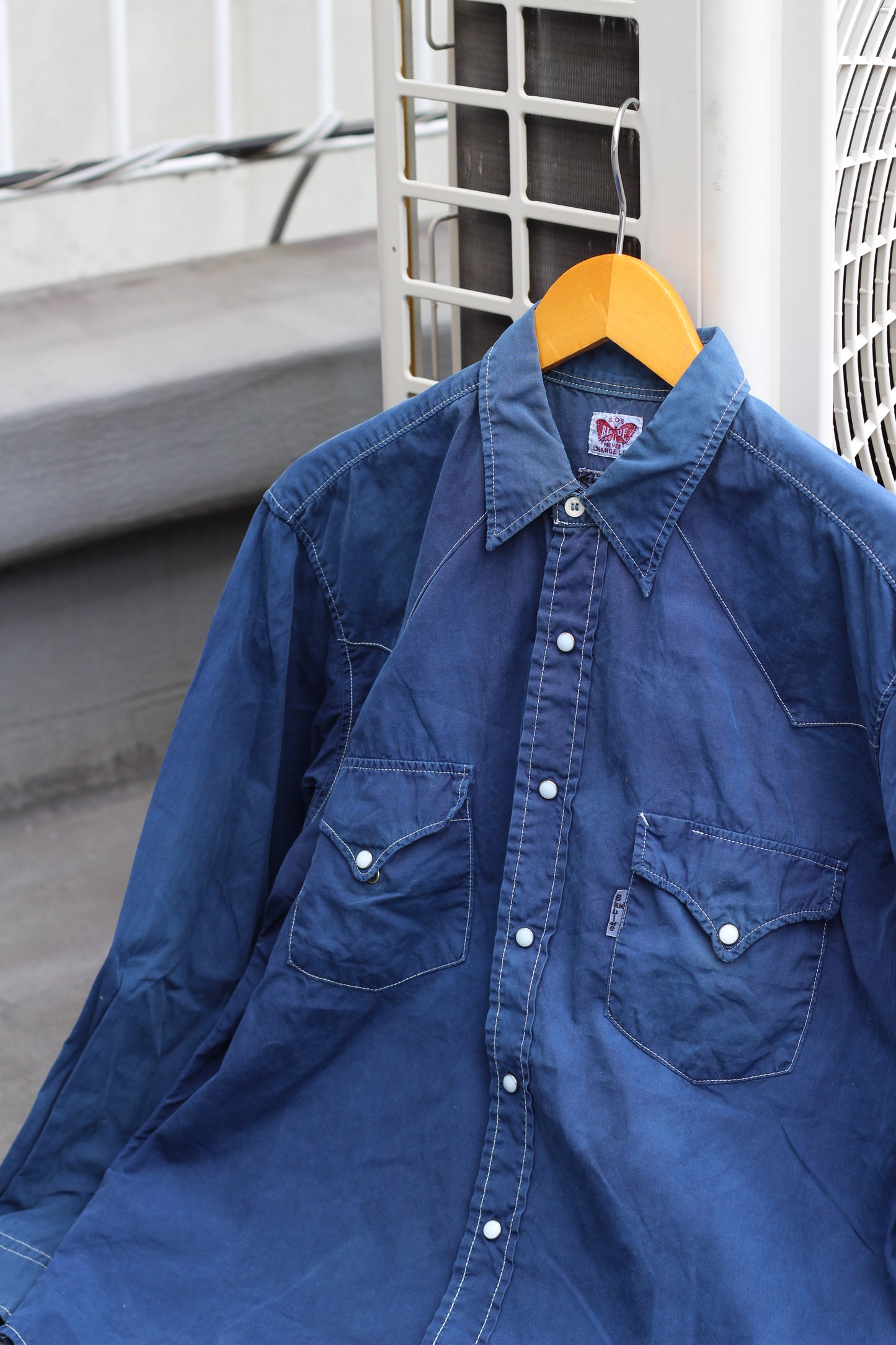 Men's Vintage Levi's & Big John Red Western Shirt x4点