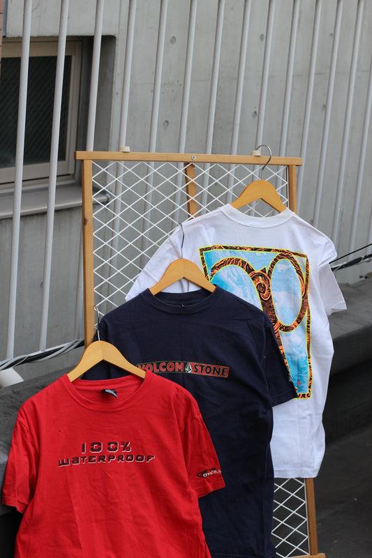 90-00's Surf Brand Y2K Style Print T-Shirt x3点
