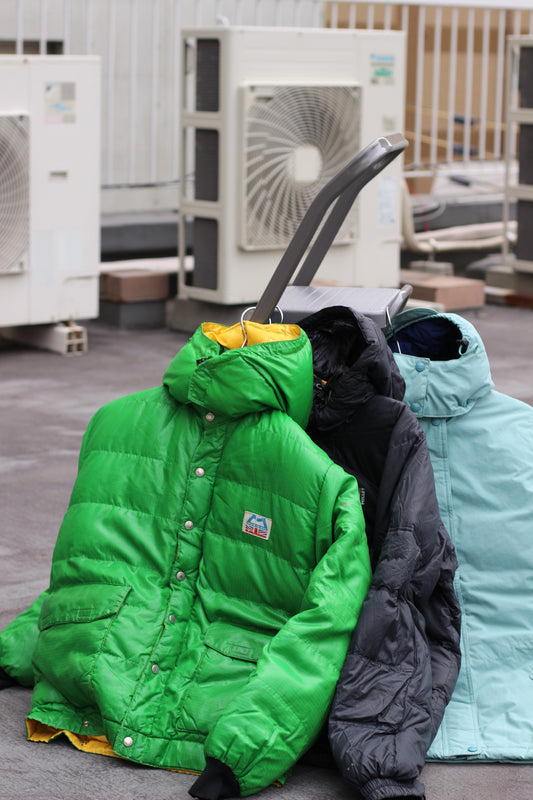 Outdoor Brand Hooded Down Jacket x3点