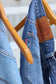 Y2K Style Denim Baggy Shorts x4点