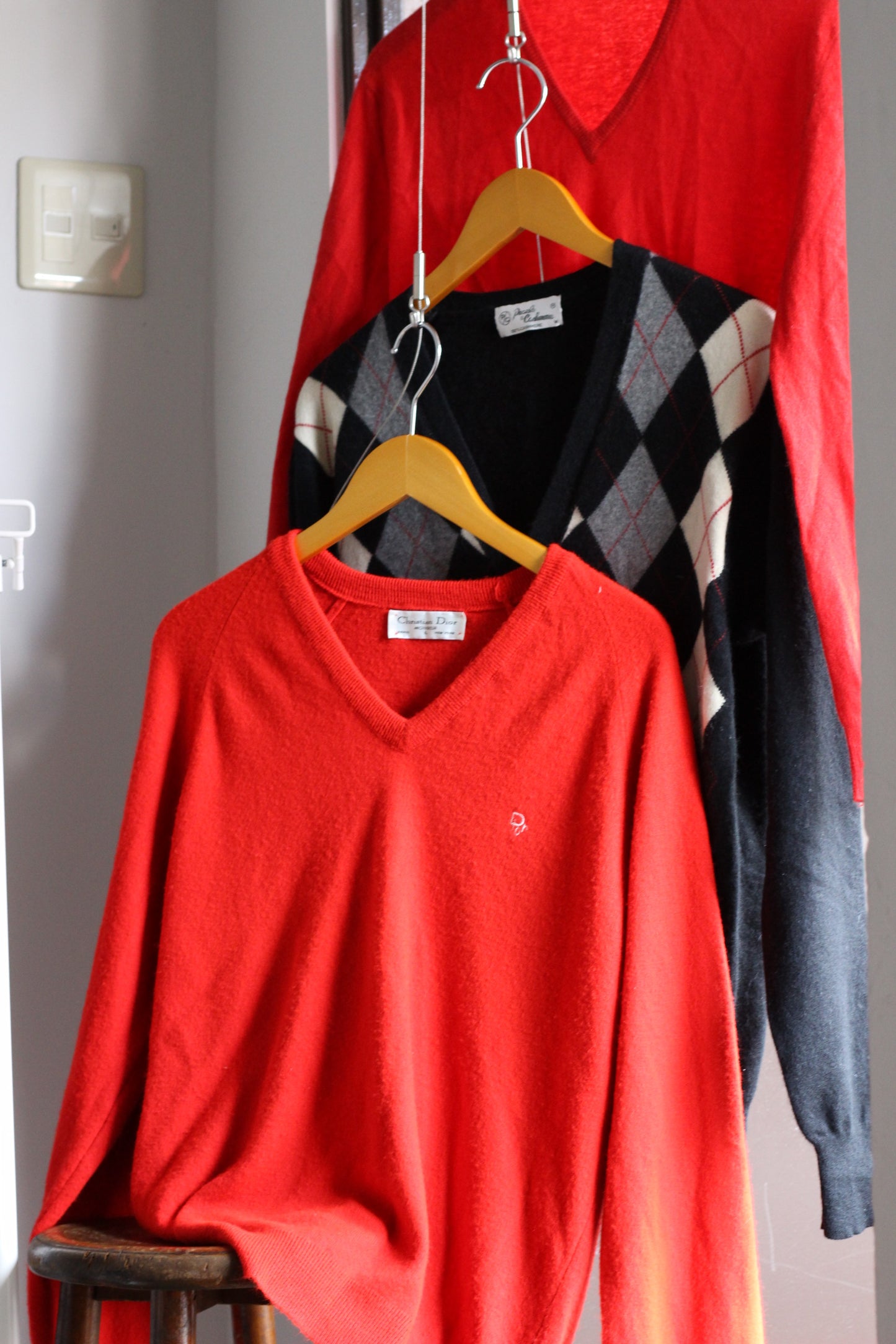 Men's Brand 100% Cashmere Knitwear x3点