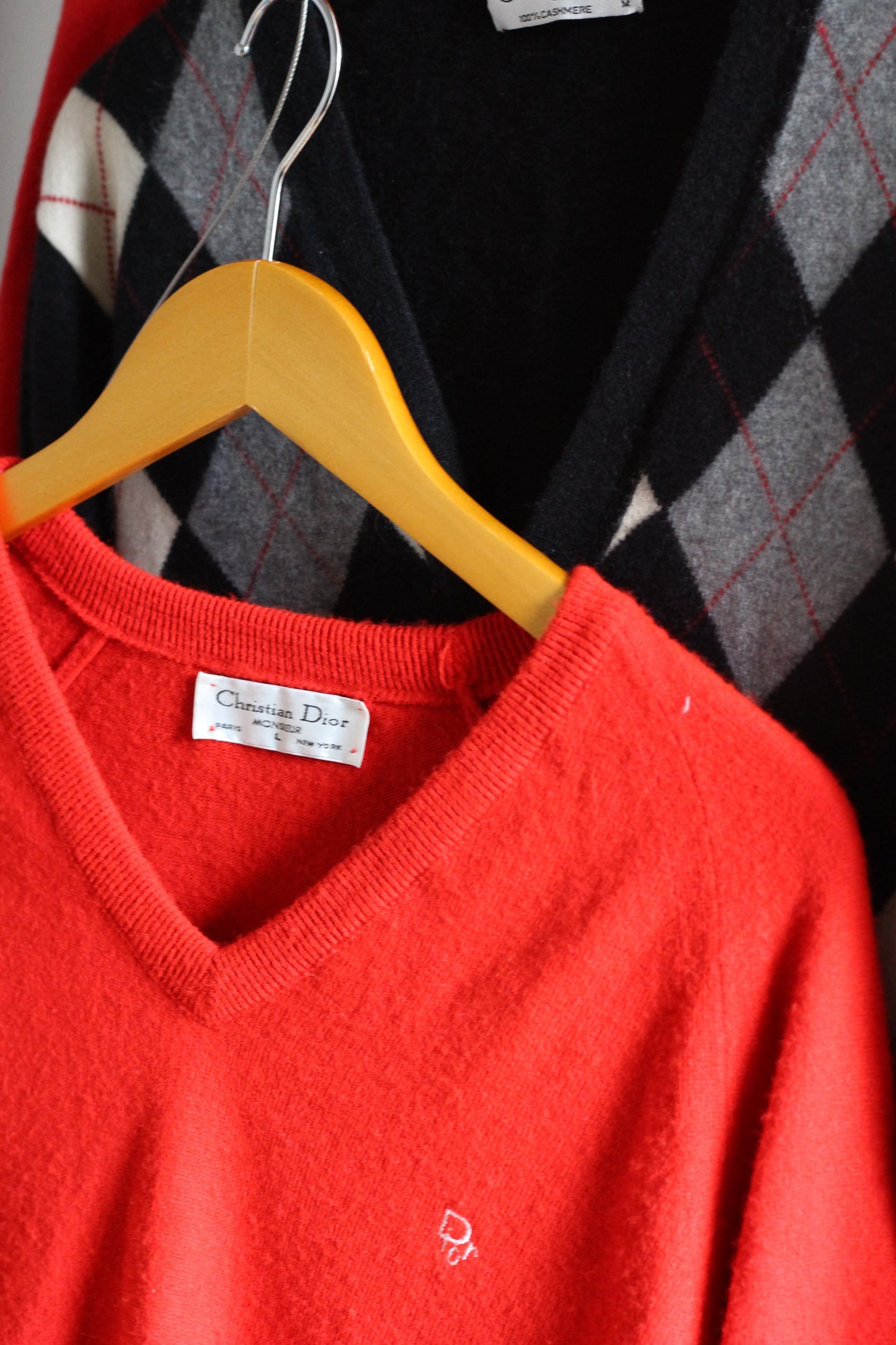 Men's Brand 100% Cashmere Knitwear x3点