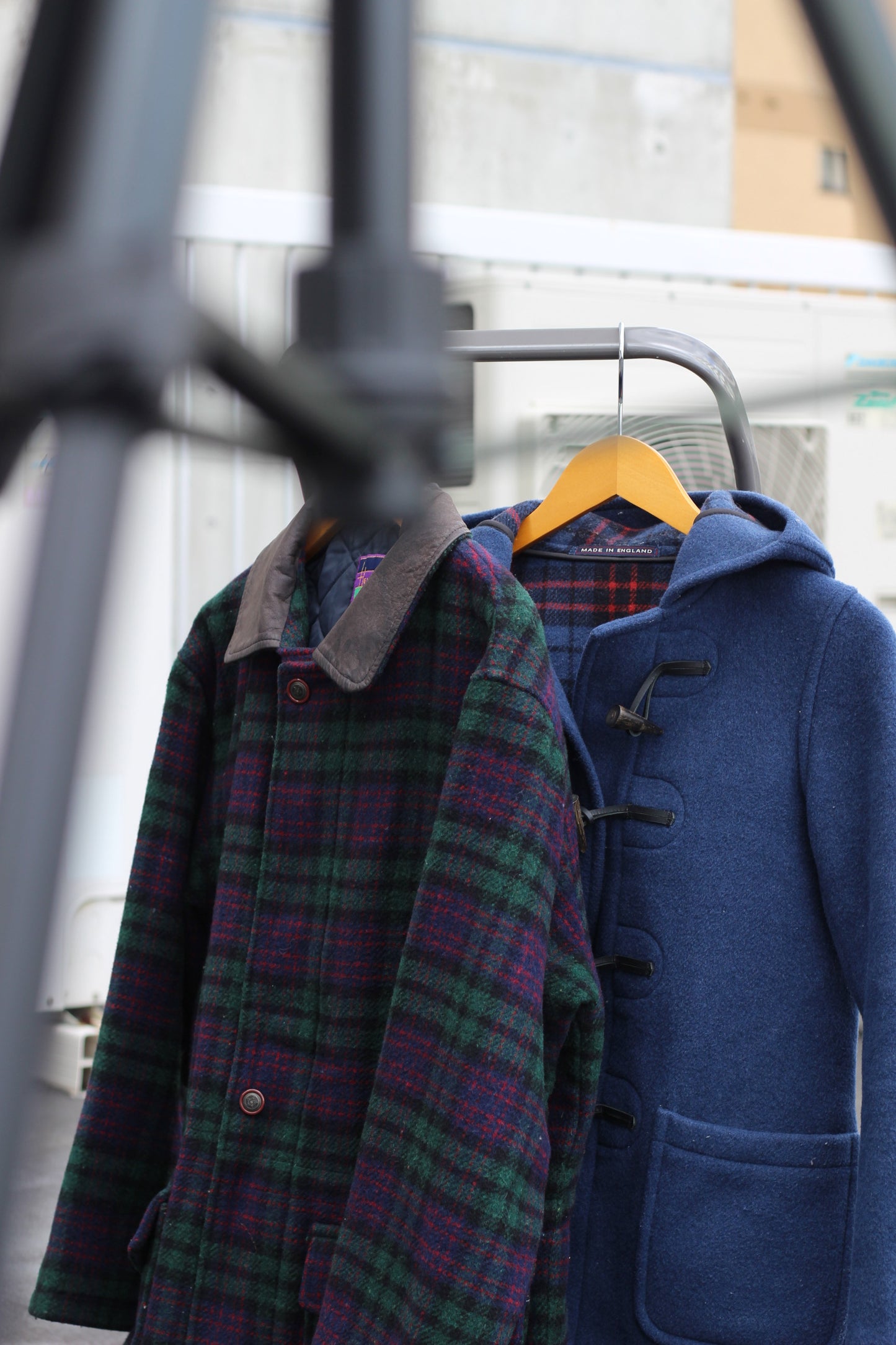Men's Vintage Made In England & Canada Check Outerwear x3点