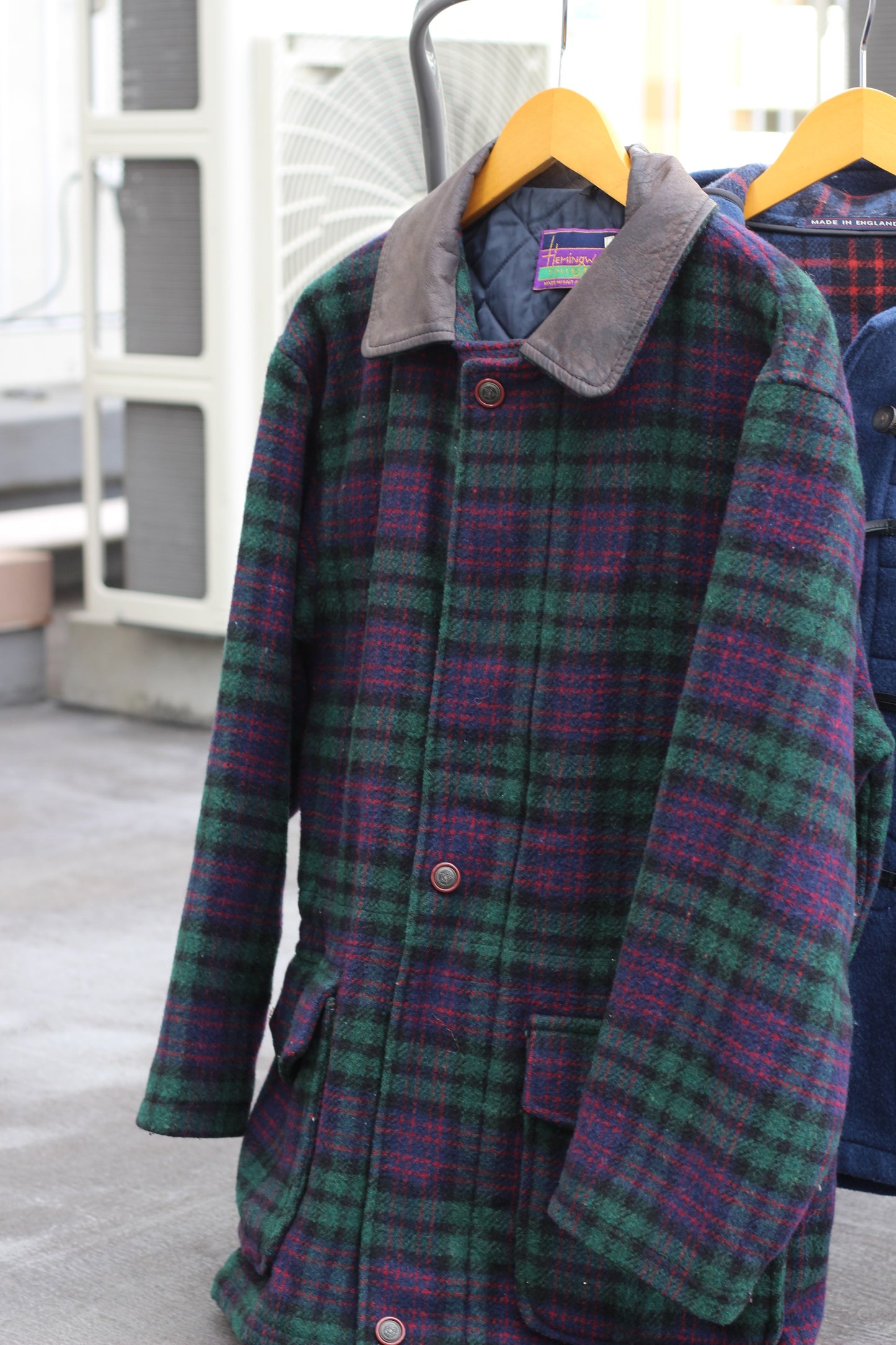 Men's Vintage Made In England & Canada Check Outerwear x3点