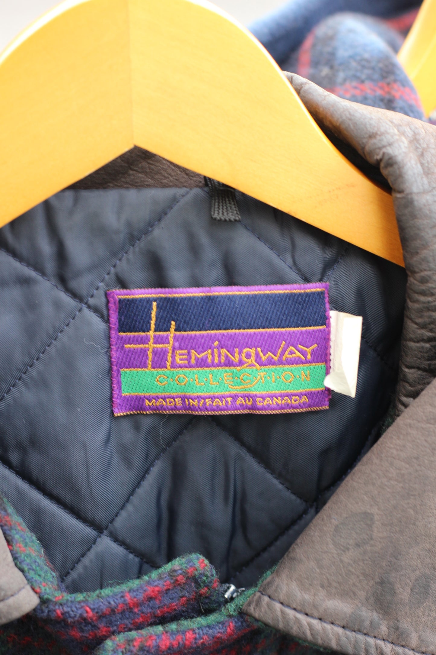 Men's Vintage Made In England & Canada Check Outerwear x3点