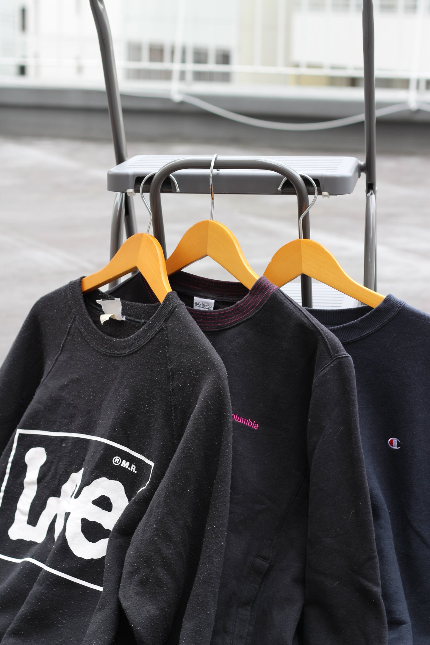 Made In Usa Lee/Champion&Columbia Men's Sweatshirt x3点