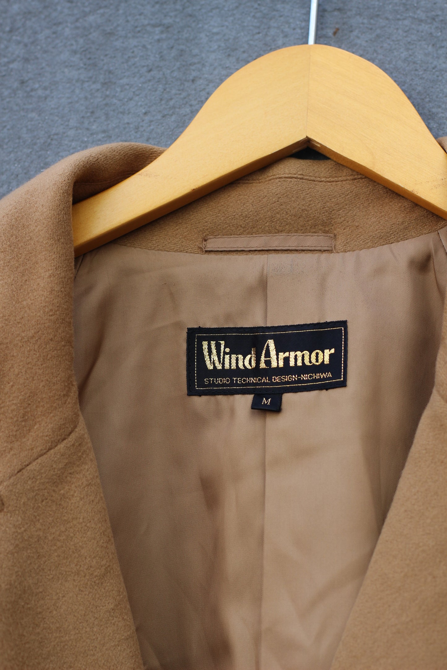 Men's Vintage Wind Armor Leather Jacket & 100% Cashmere Coat x2点