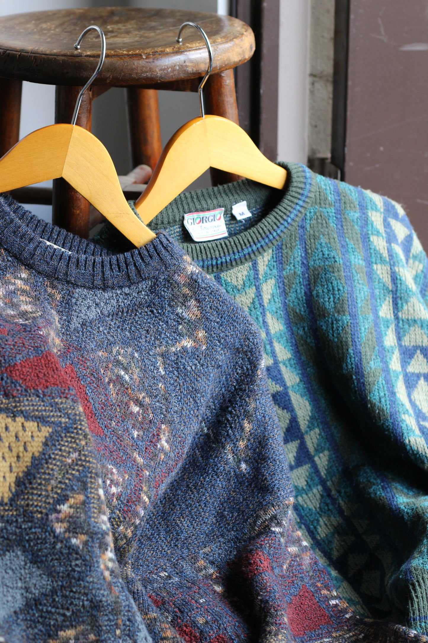 Men's Vintage Made In Italy Design Knitwear x3点