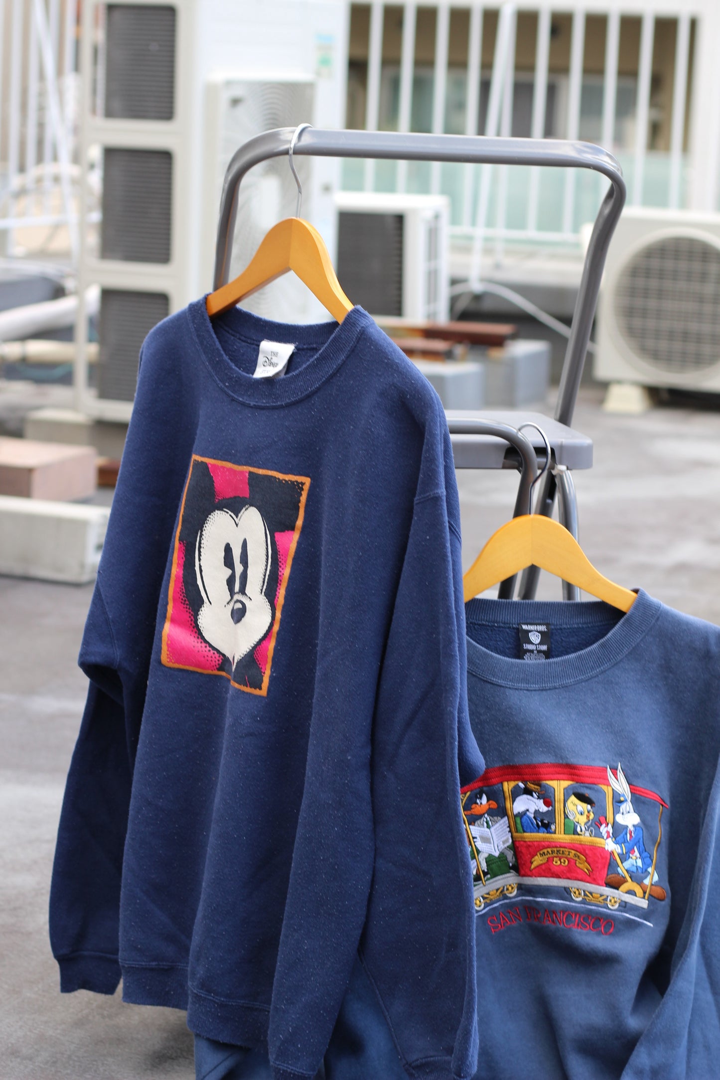 90's Disney & Character Sweatshirts x3点