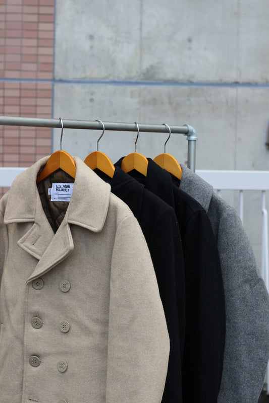Men's Brand & Military P-coats x4点