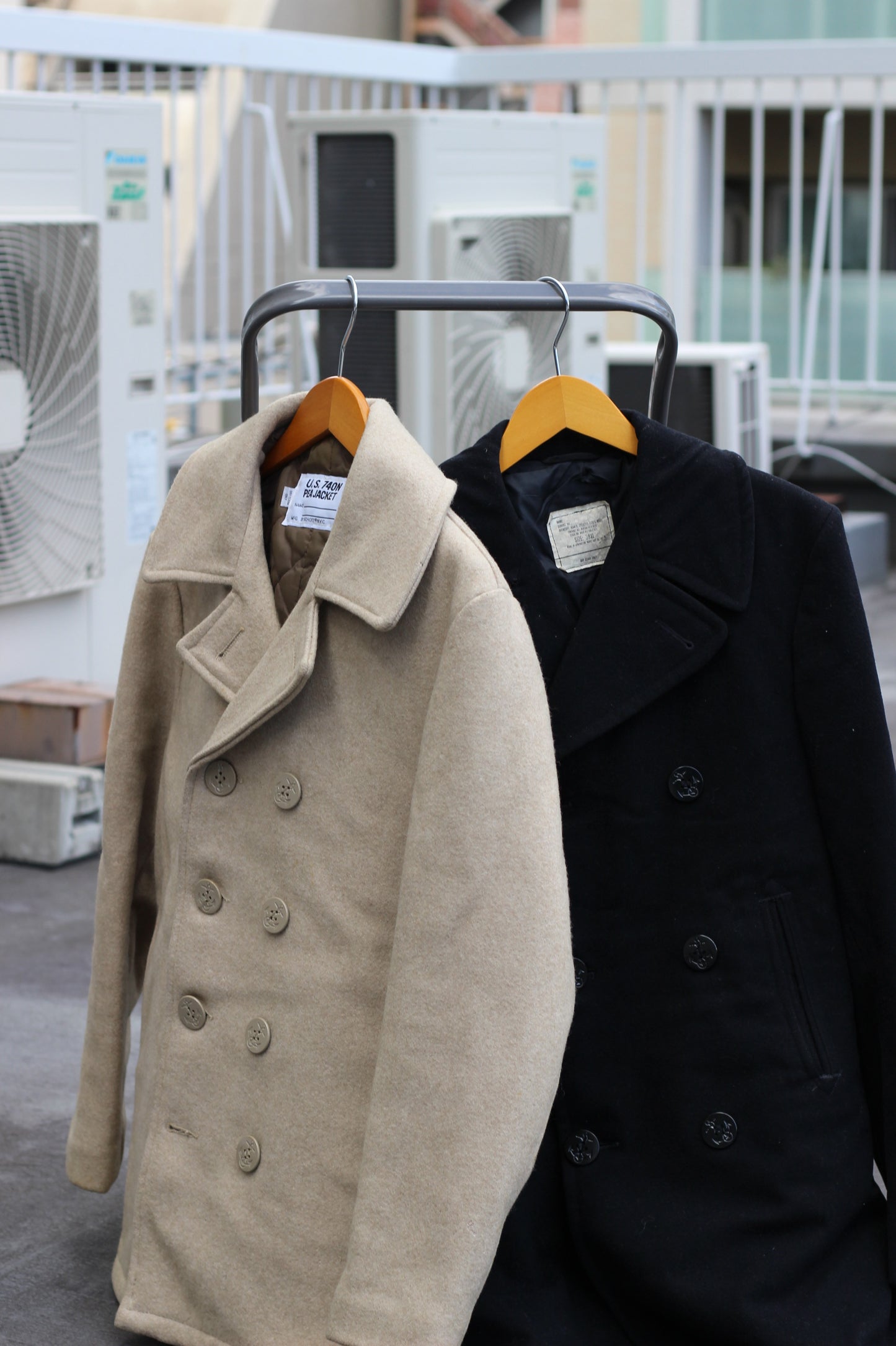 Men's Brand & Military P-coats x4点