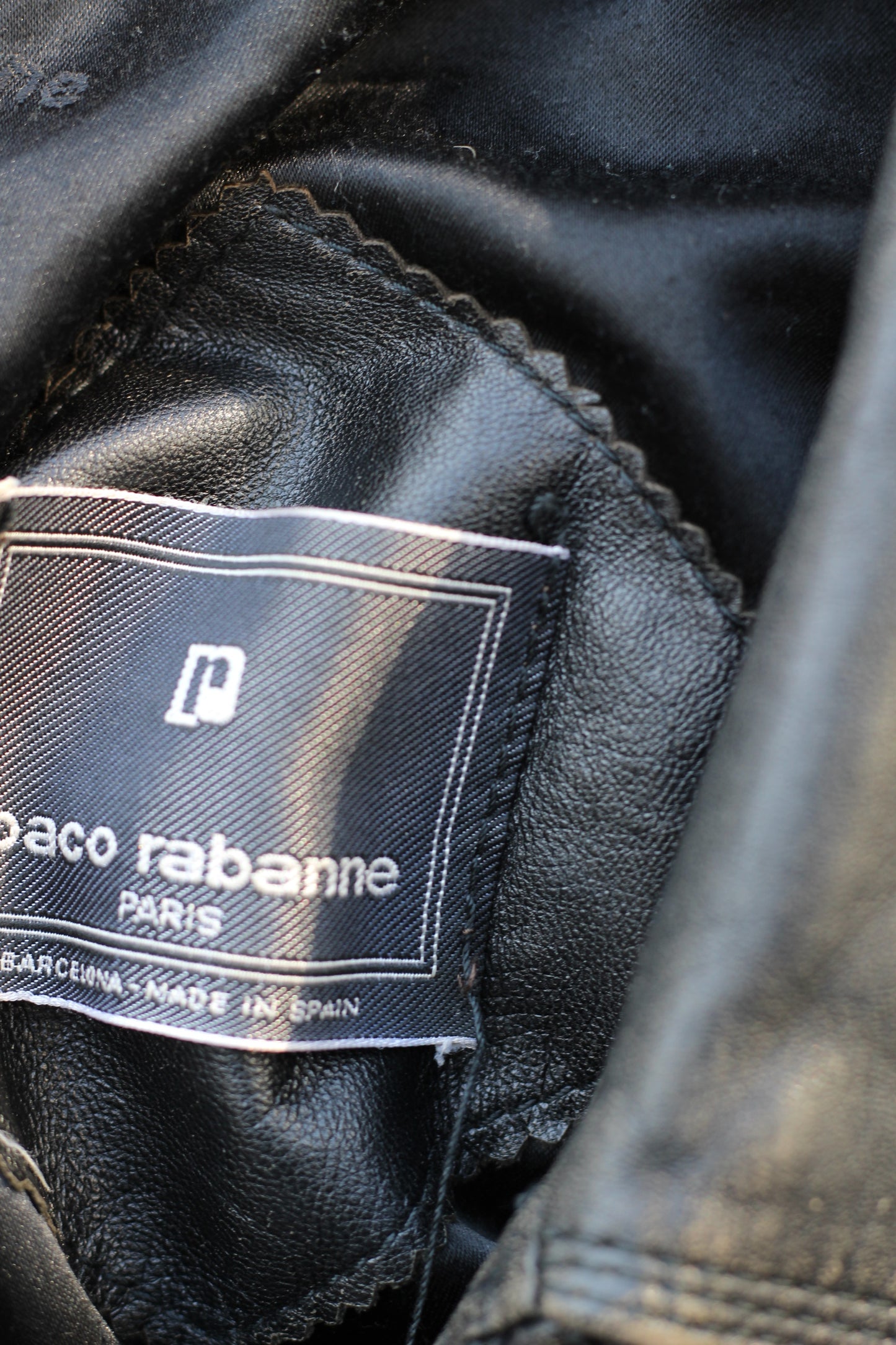 Men's Vintage Made In Spain & Finland Leather Jacket x2点