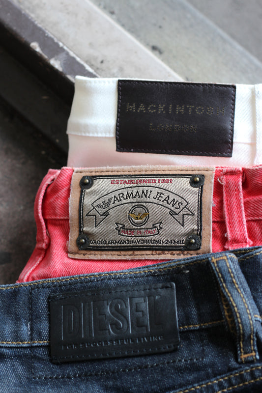 Men's Import Brand Denim Pants x4点