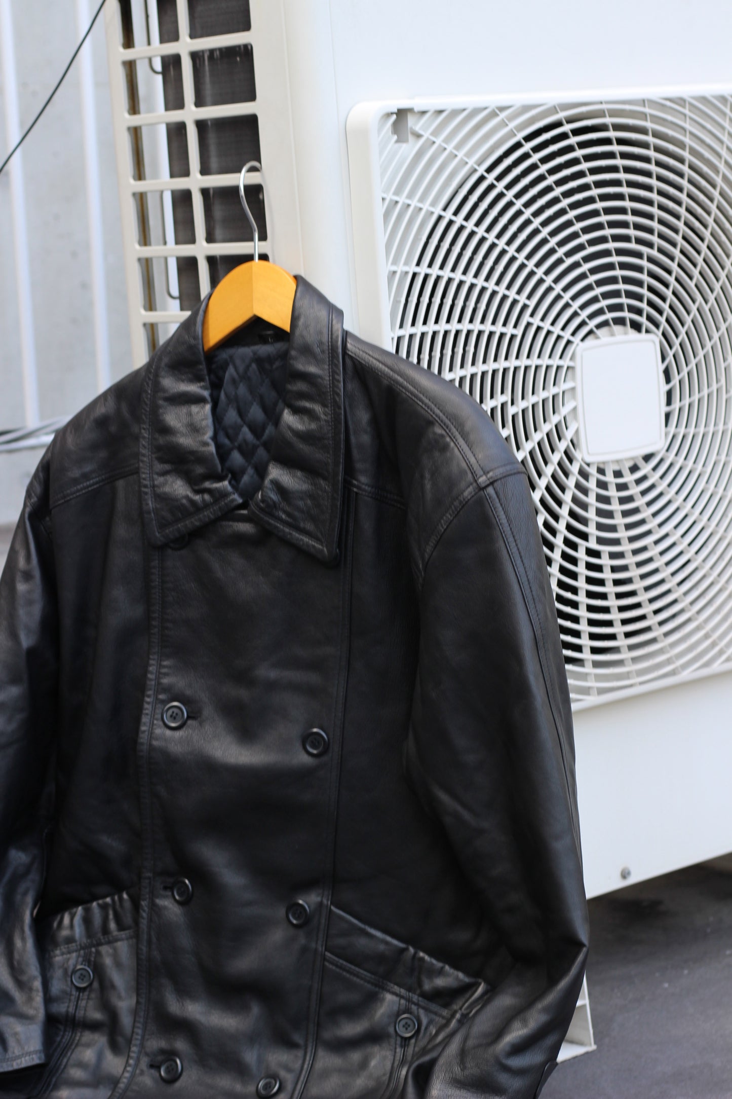 Men's Vintage Leather Coats x4点