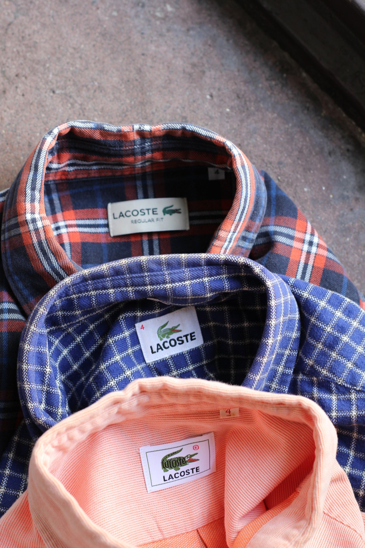 Men's Lacoste Long Sleeve Shirt x3点