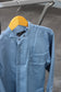 Men's Long Sleeve Band Collar Shirt x8点