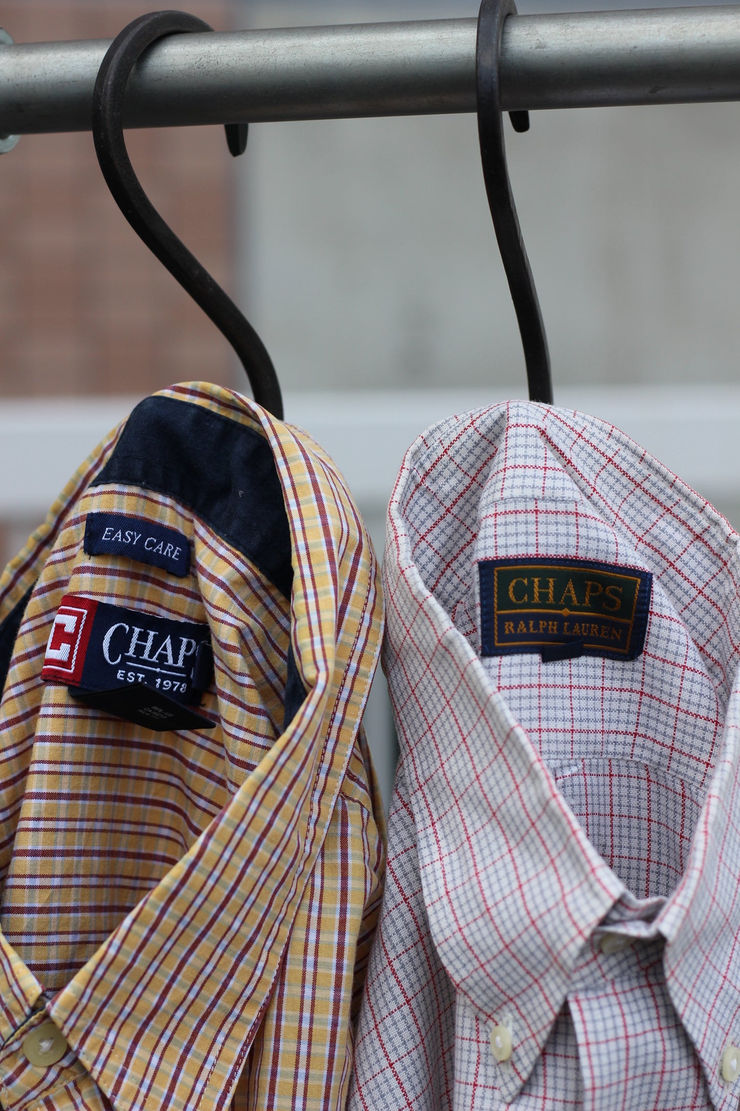 Chaps Ralph Lauren Striped Check Long Sleeve Shirt x5点