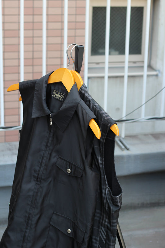 FENDI & Burberry Zip-Up Vest Jacket x2点