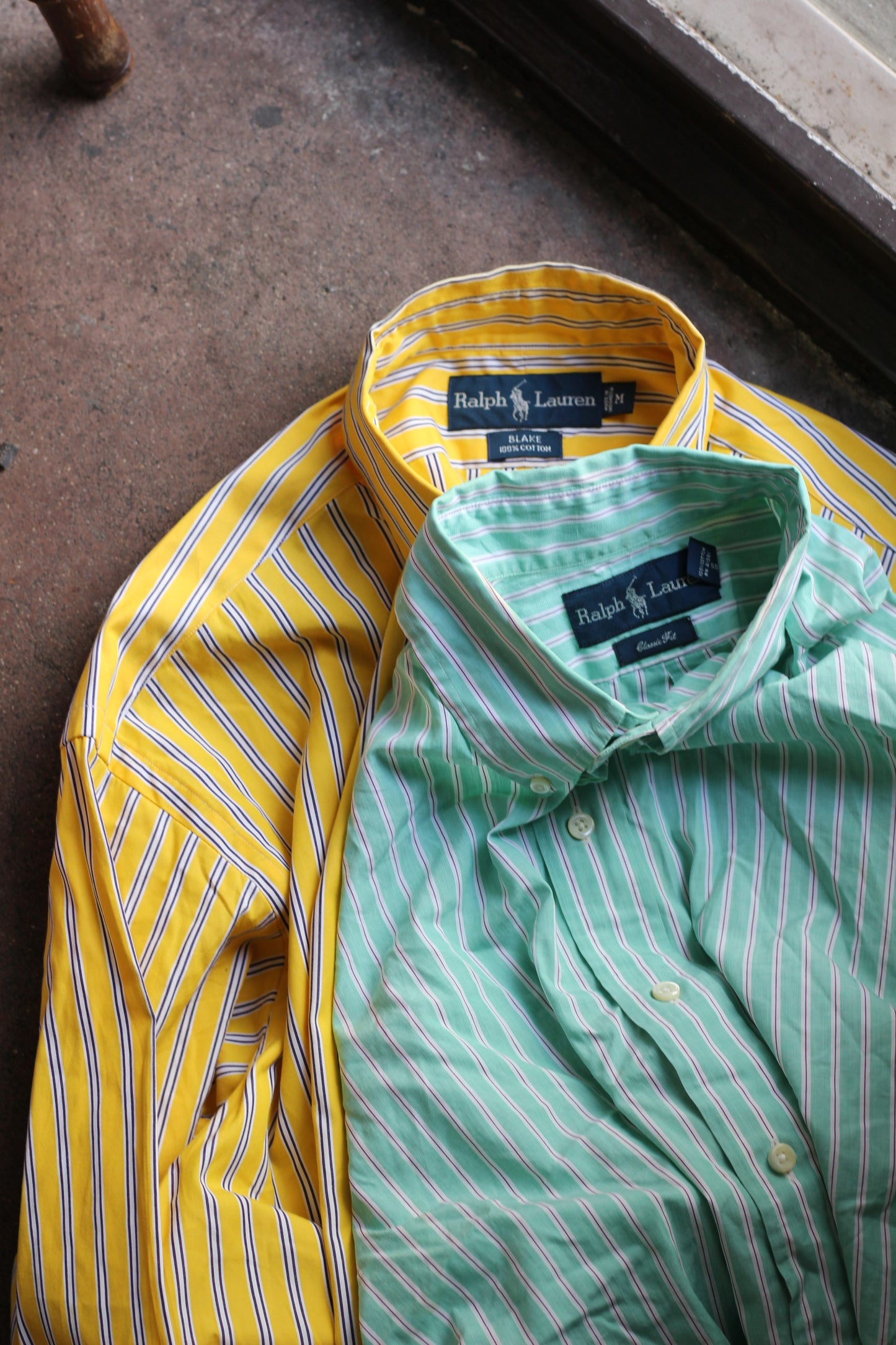 Ralph Lauren Striped Check Long Sleeve Shirt x3点