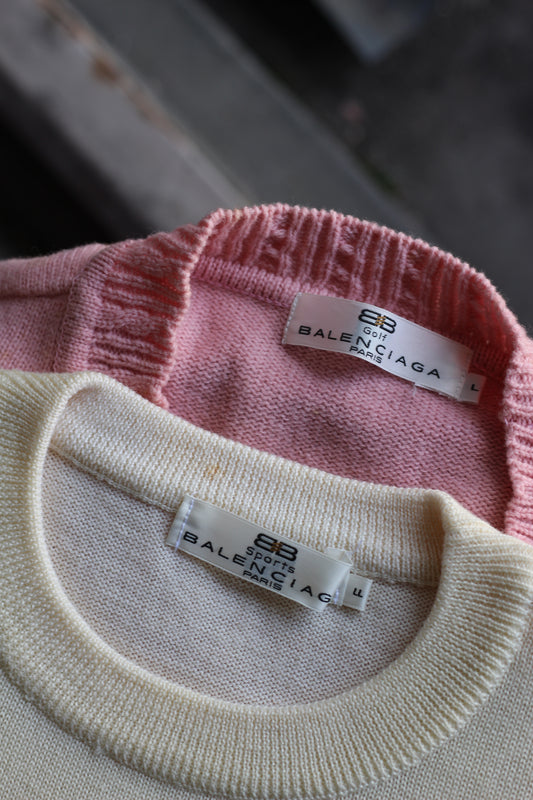 Old Balenciaga Design Knit x2点