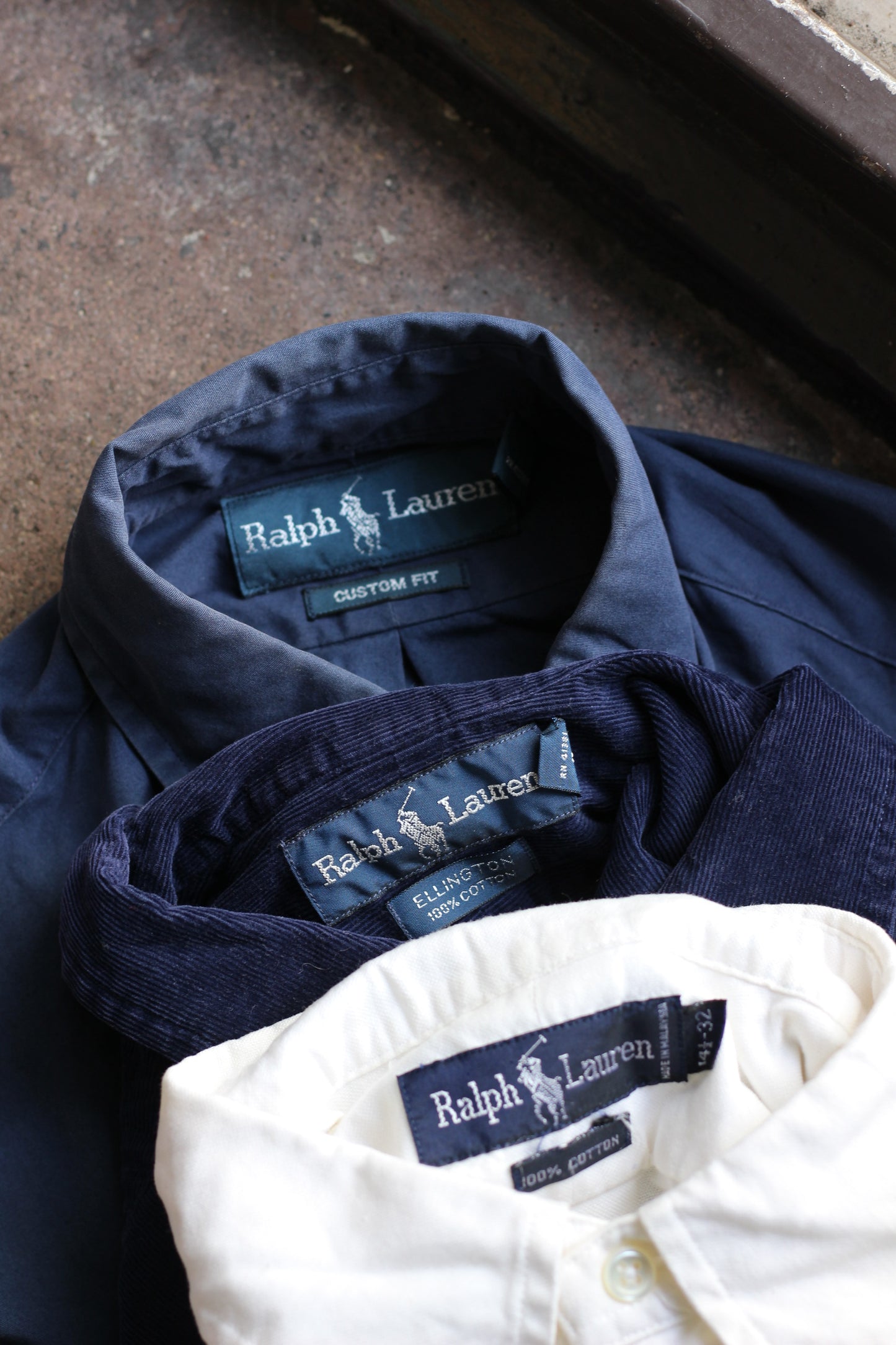 Ralph Lauren Plain Long-Sleeved Shirt x4点