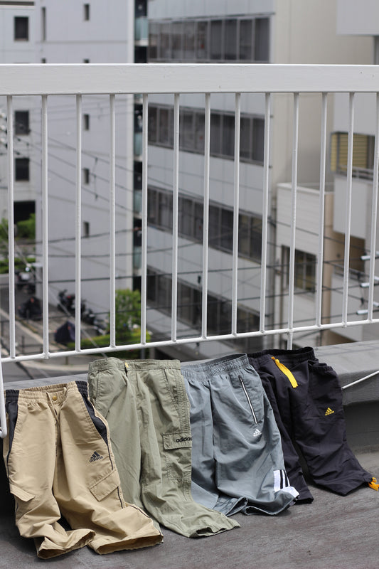 Y2K style Adidas Cropped Pants x4点