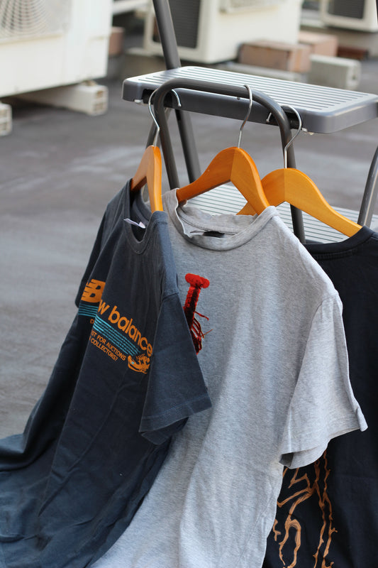 Old New Balance Print T-Shirt set x4点