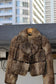 Vintage Made In France Celine Silk Fur & Design Fur Long Coat x2点