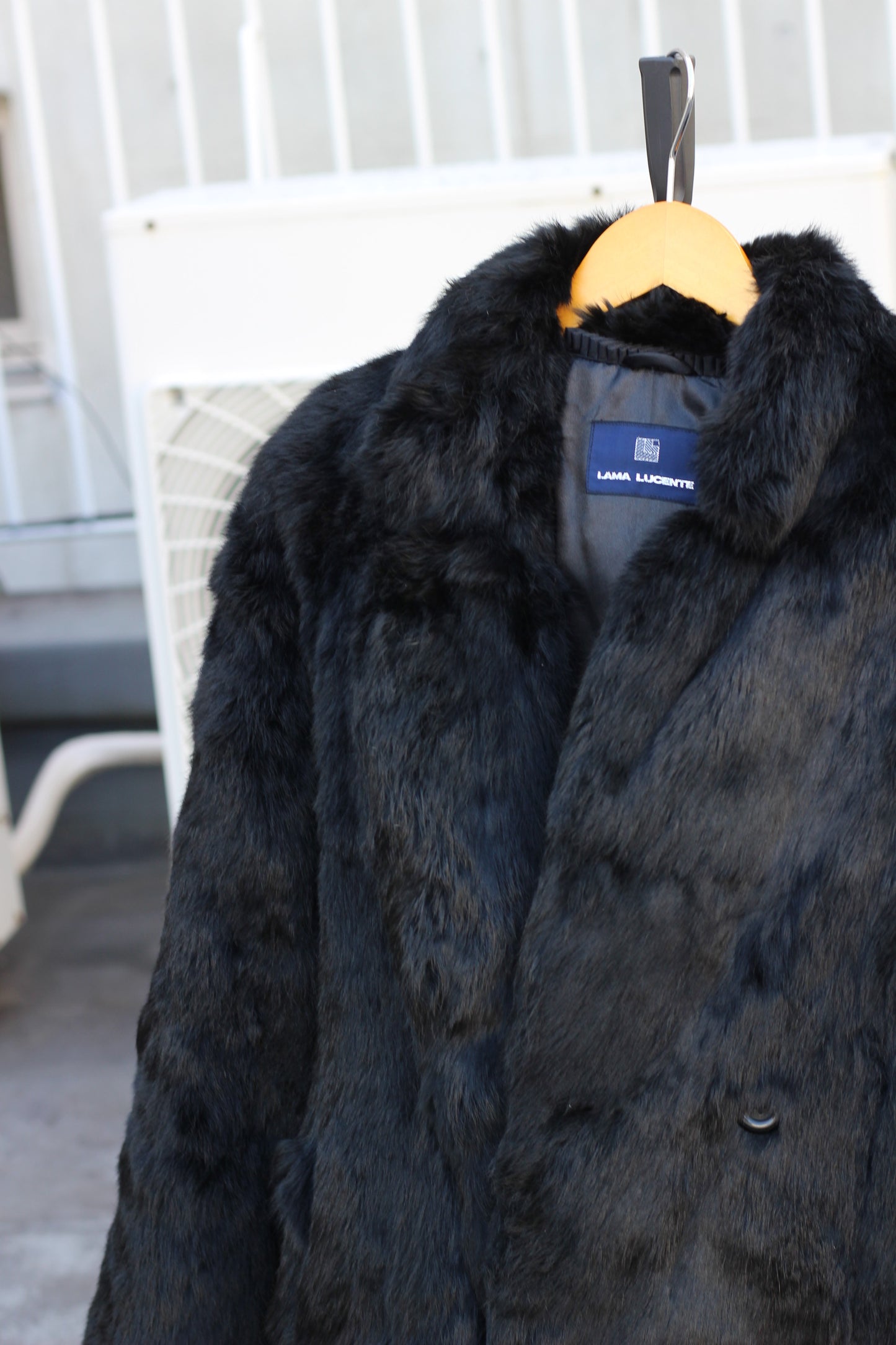 Vintage Made In France Celine Silk Fur & Design Fur Long Coat x2点