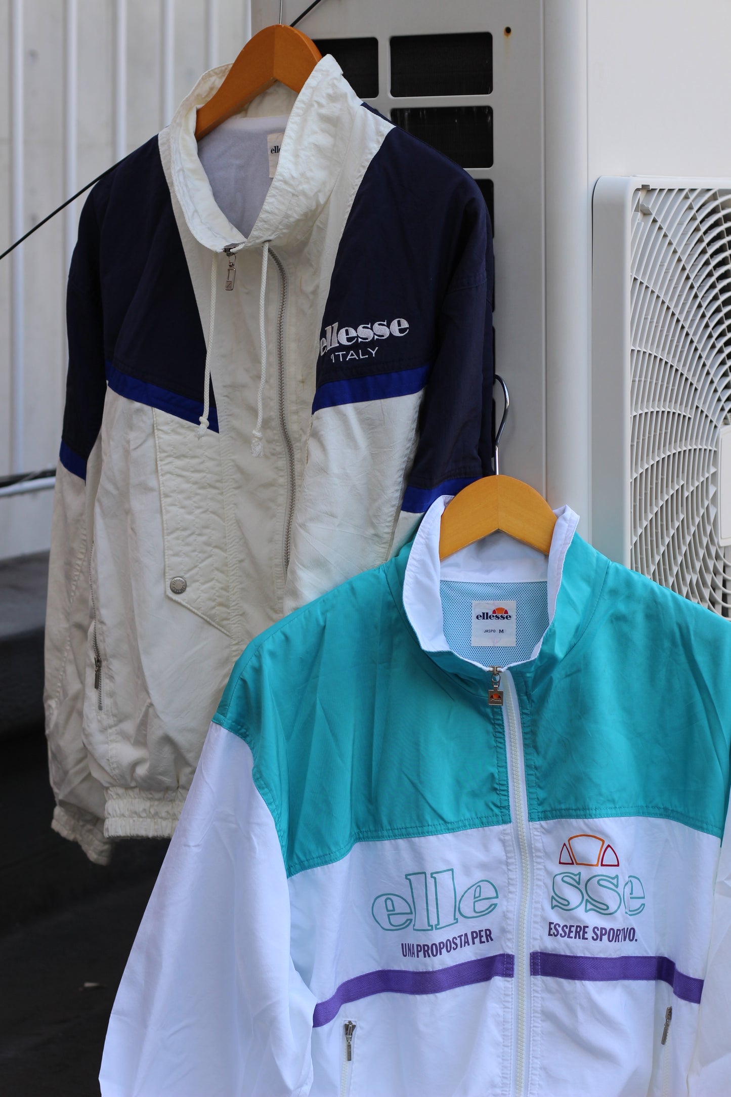 Old Ellesse Design Nylon Jacket x3点