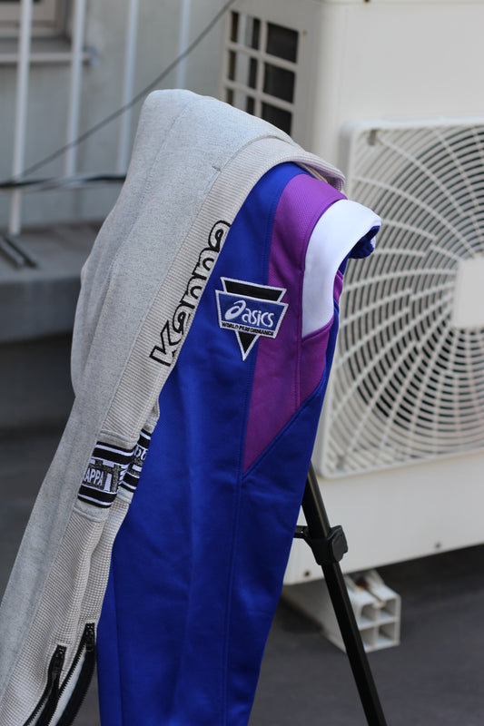 80-90's Asics & Kappa Retro Design Track Pants set x2点