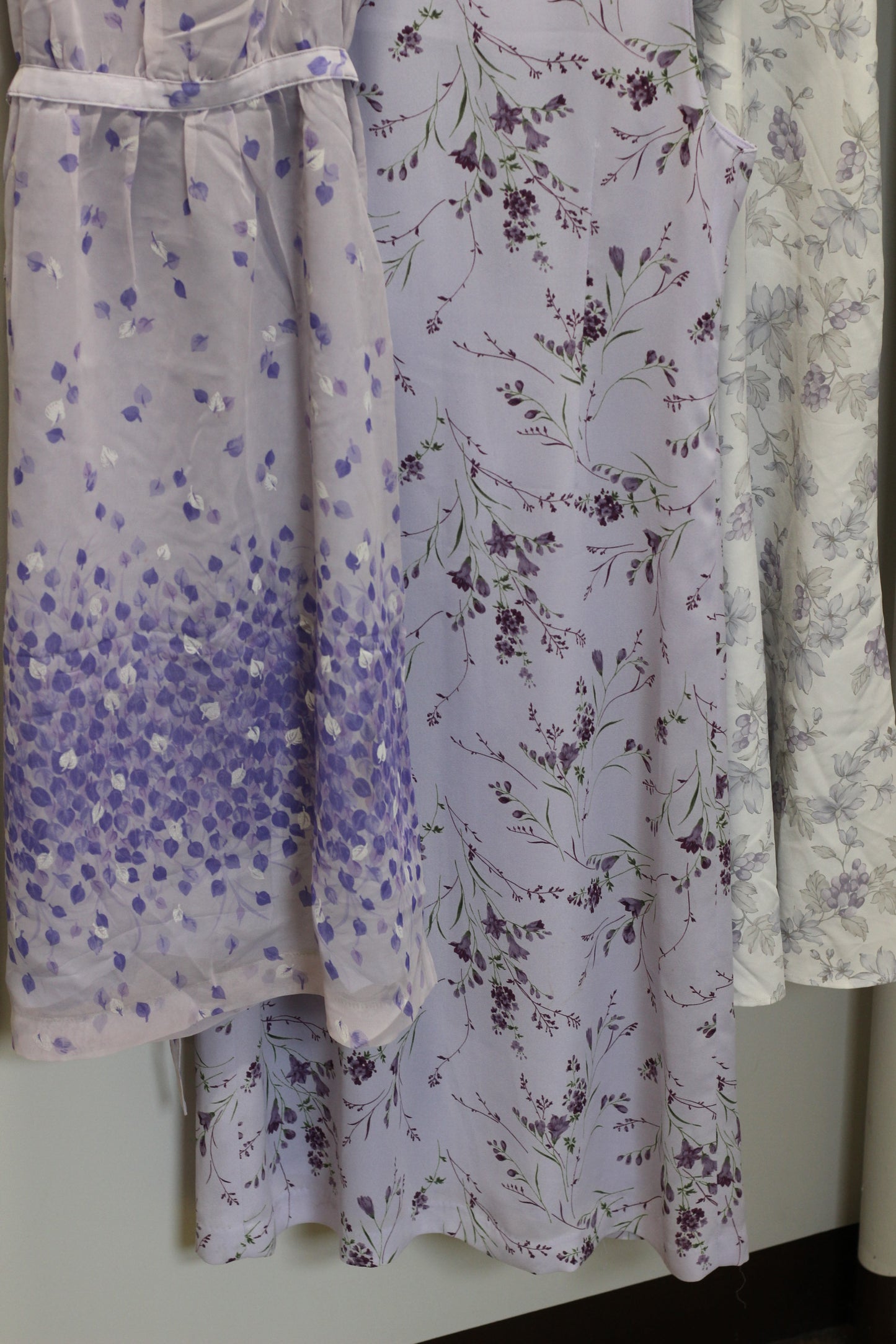 Vintage Lavender Flower One-Piece x3点