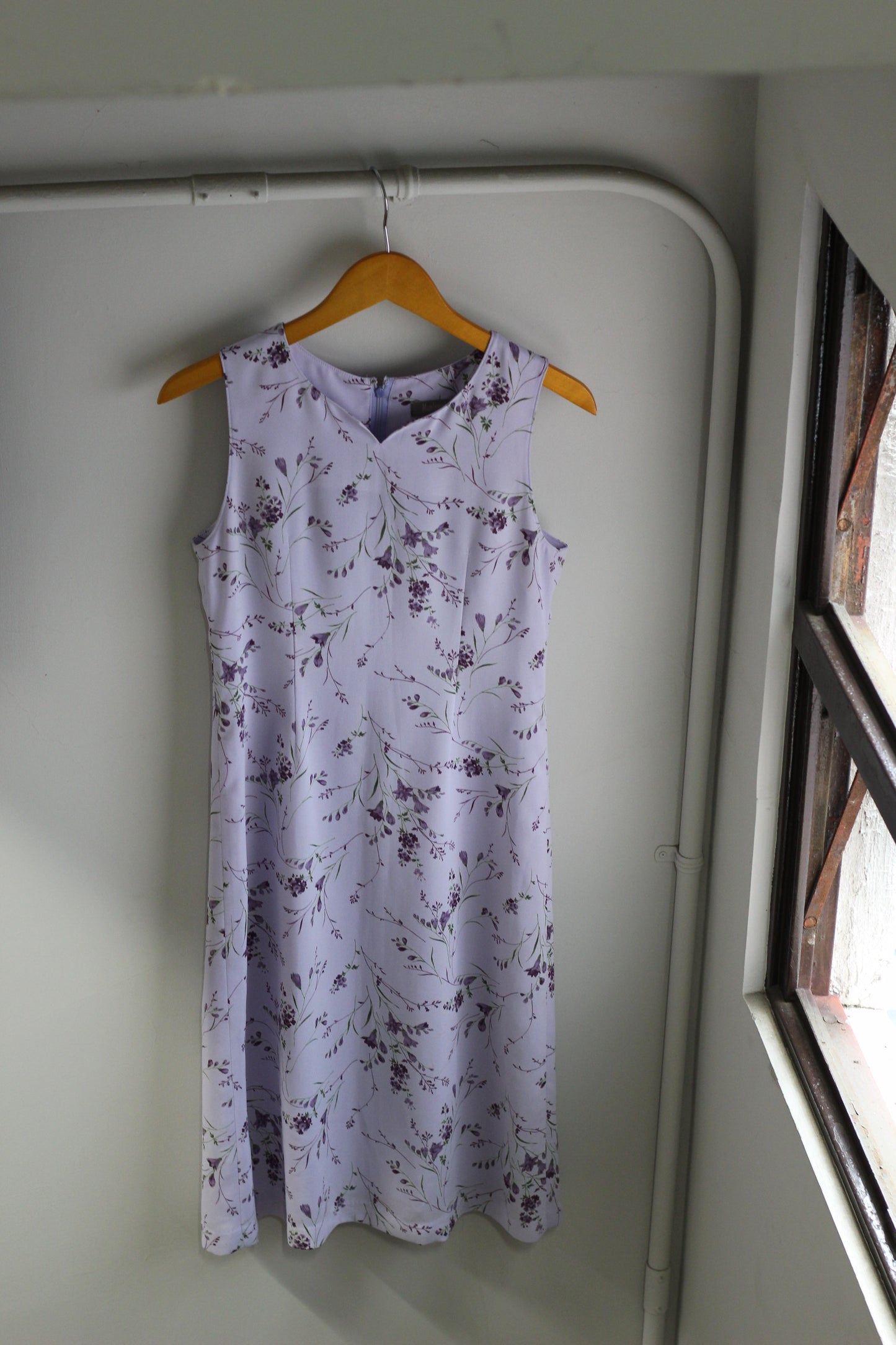 Vintage Lavender Flower One-Piece x3点