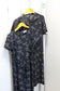 Vintage Navy Floral One-Piece x4点