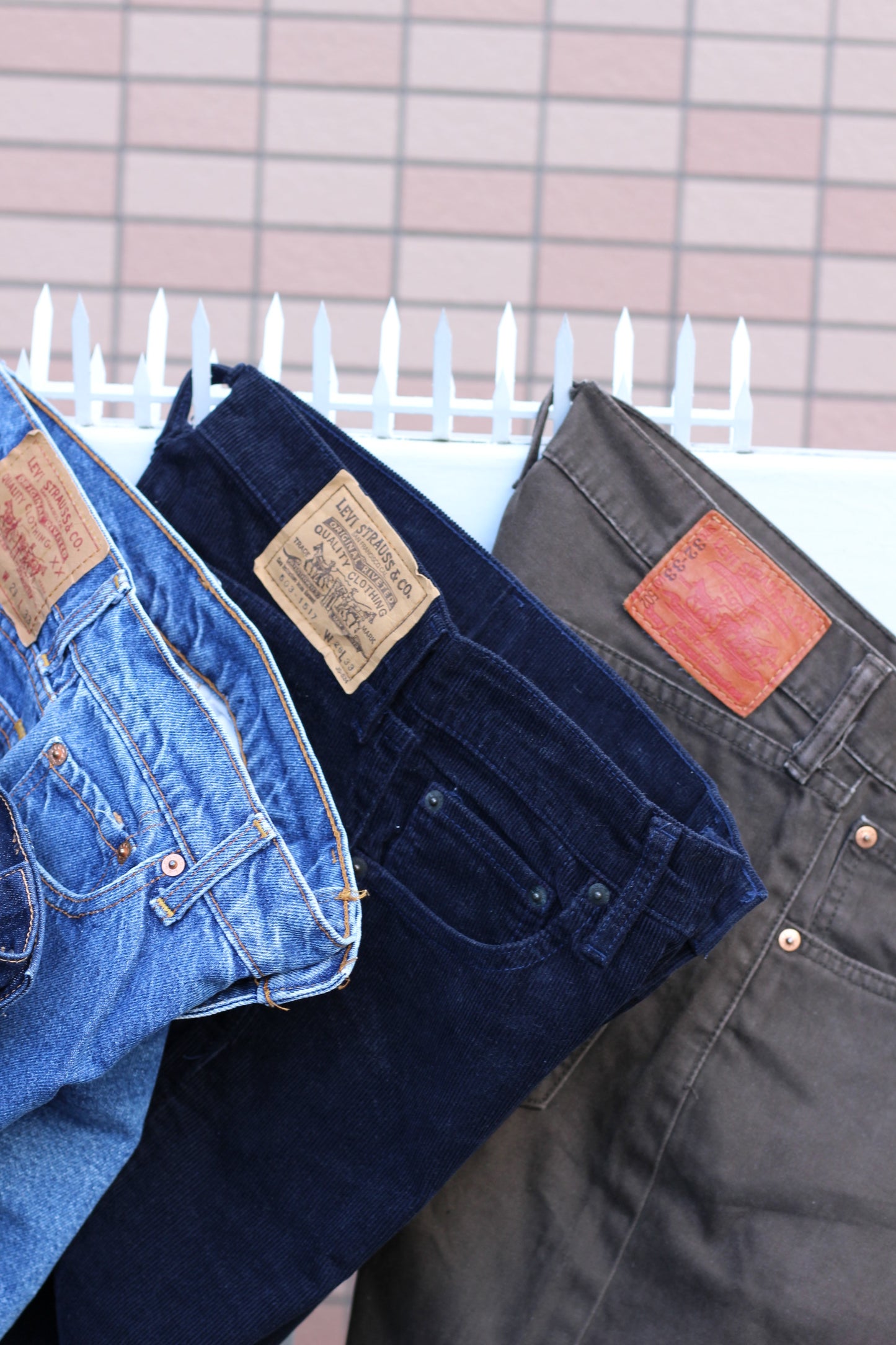 Men's Levi's Denim Pants x7点