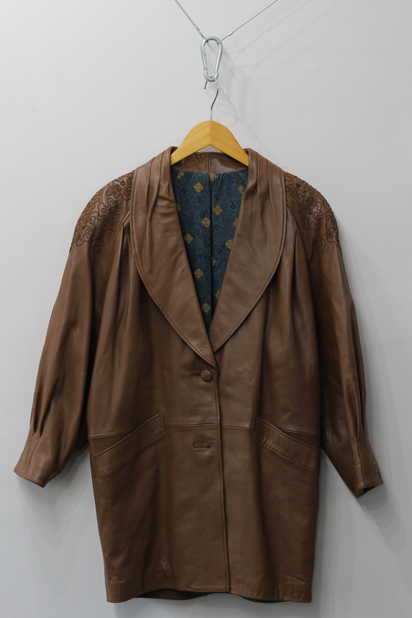 Women's Vintage Leather Jacket x3点