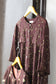 Vintage Brown Flower One-Piece x3点