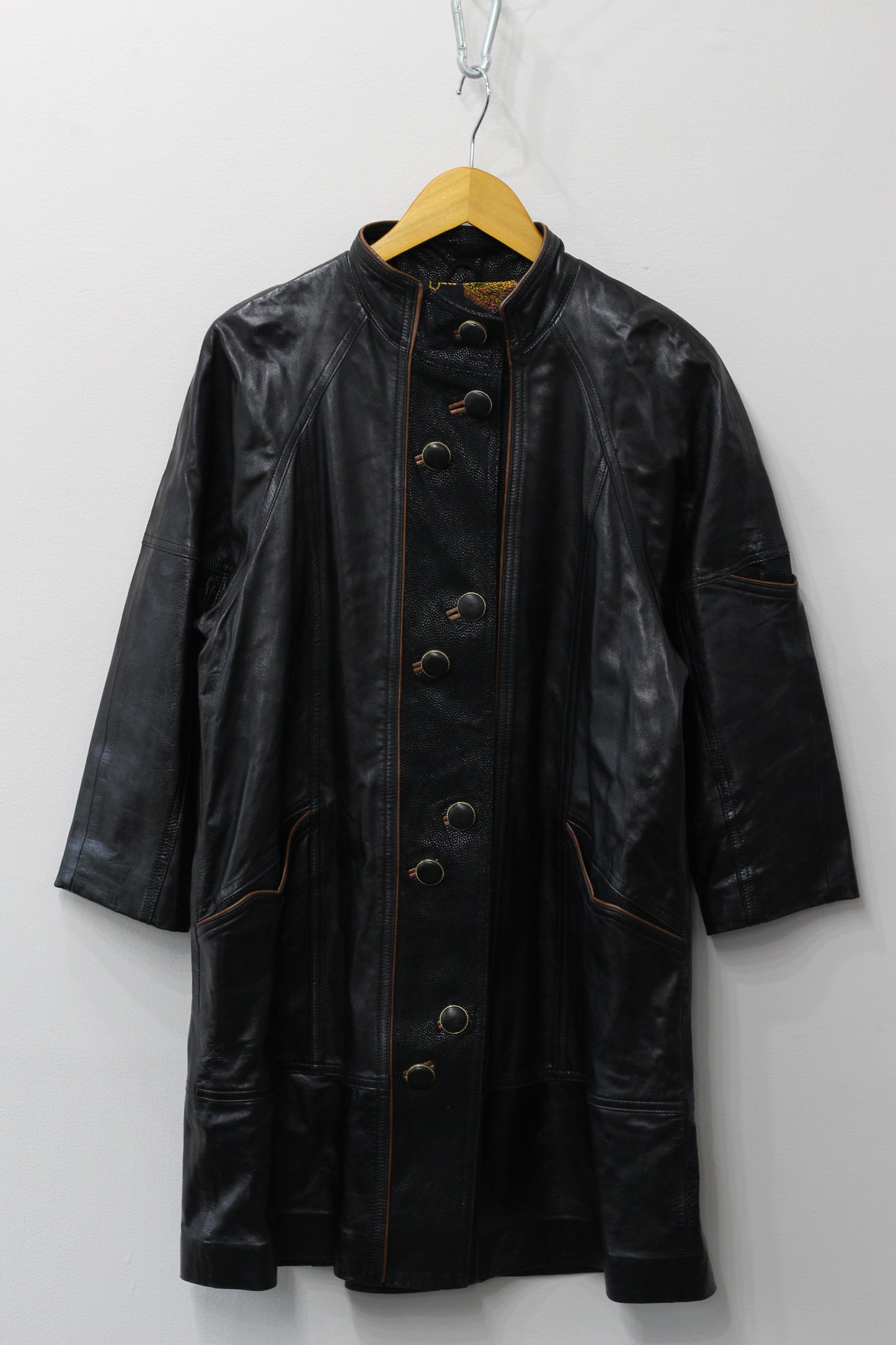 Women's Vintage Leather Coat x2点