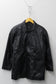 Men's Vintage Black Leather Utility Jacket x3点