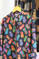 Vintage Black Designer Long Sleeve Blouse x4点